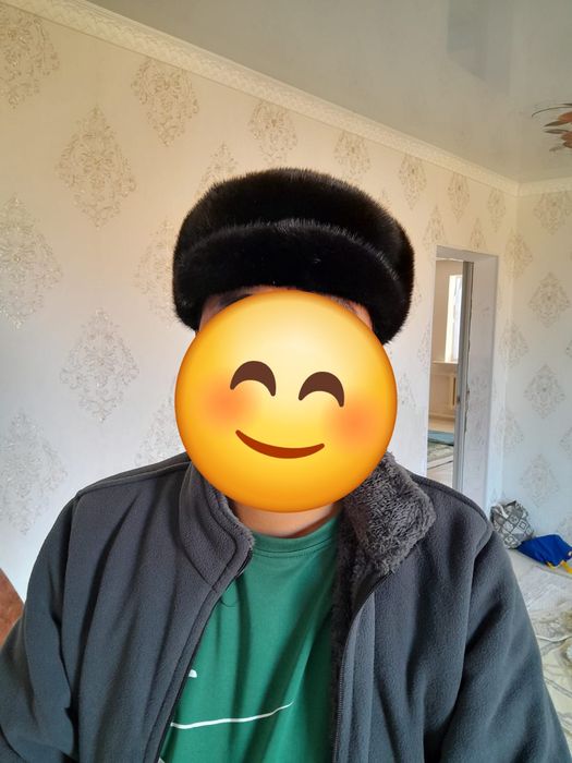 Норка шапка ер адамға,жаңа киілмеген