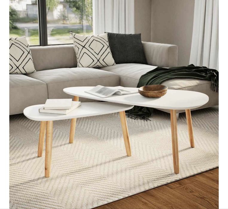 Set masa living model LEJRE Jisk compus din 2 corpuri