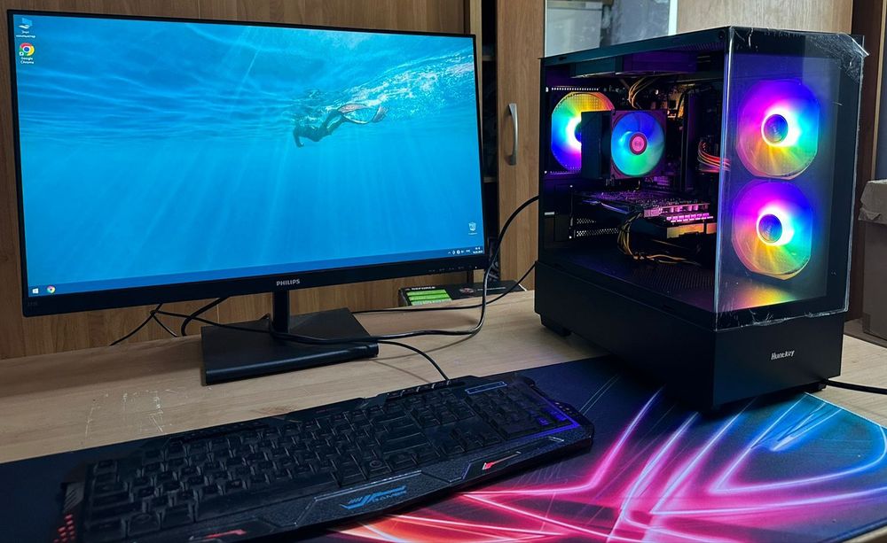 Игровой компьютер intel Core i5-10500/16Gb/SSD 512Gb/RTX 3050 GDDR6