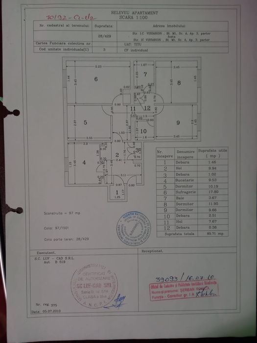 Apartament 4 camere