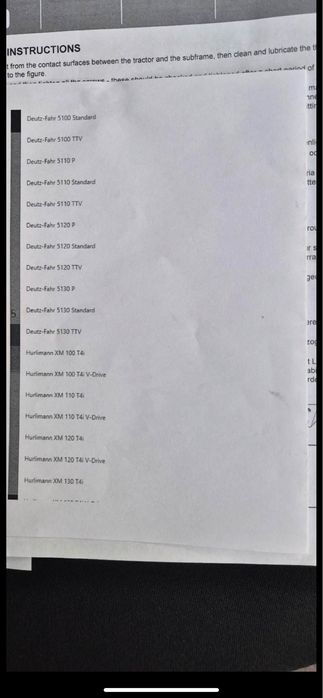 Suporți incarcator frontal deutz fahr