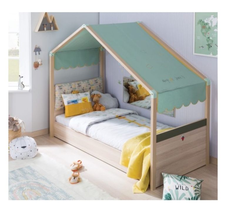 Set mobilier dormitor Montessori pentru copii