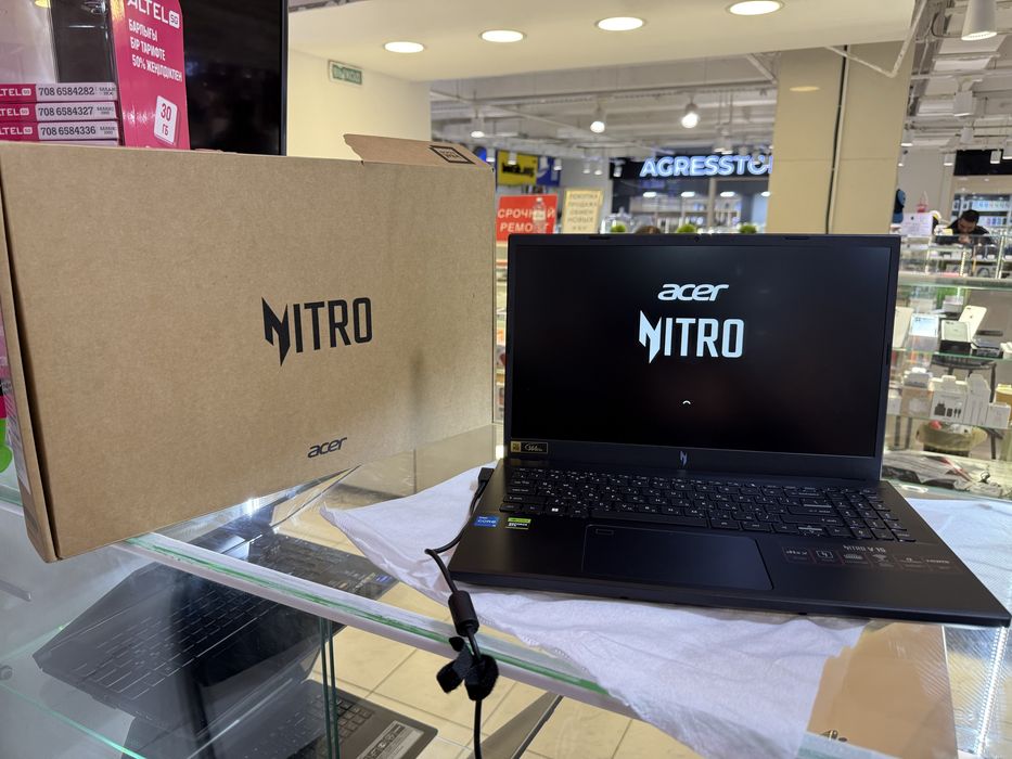 Новый Aser Nitro V15 RTX 4050