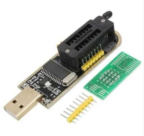 Programator EEPROM 24/25 CH341A Flash BIOS SOIC8 SOP8 DIP8