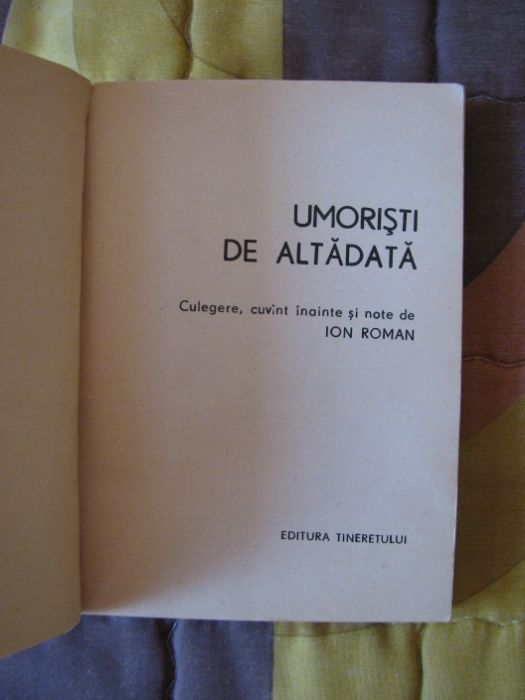 Carte - Umoristii de altadata / Marcel Muresan / Literatura 2