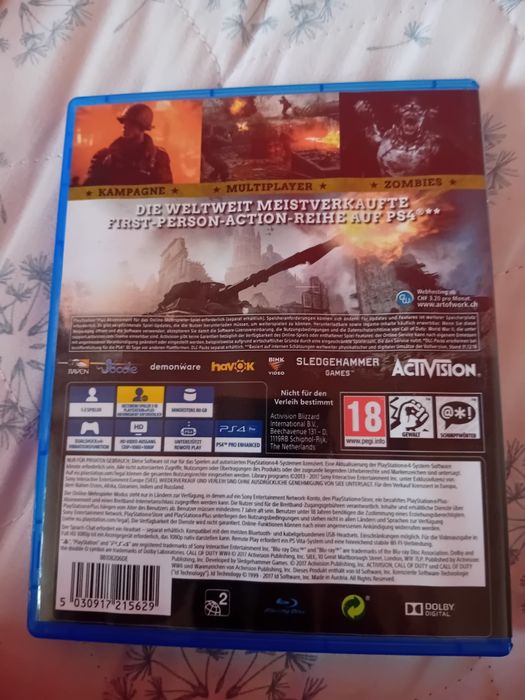 Call of duty ww2 в отлично състояние