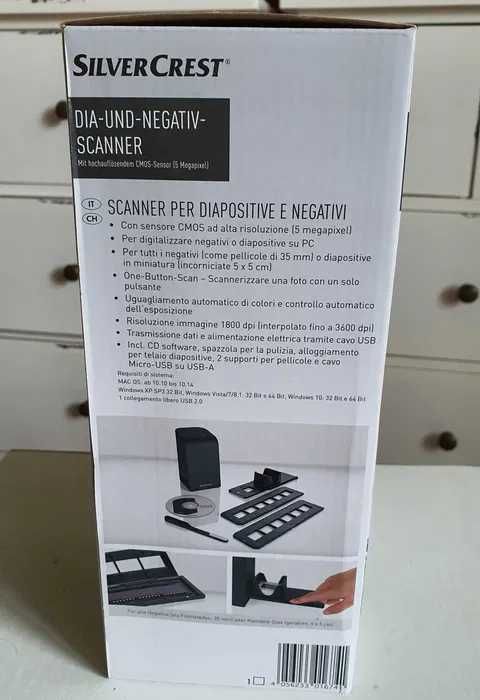 Scaner de filme negative, scanner diapozitive, nou, din Germania