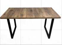 Mese mdf melaminat duble cu picioare metalice