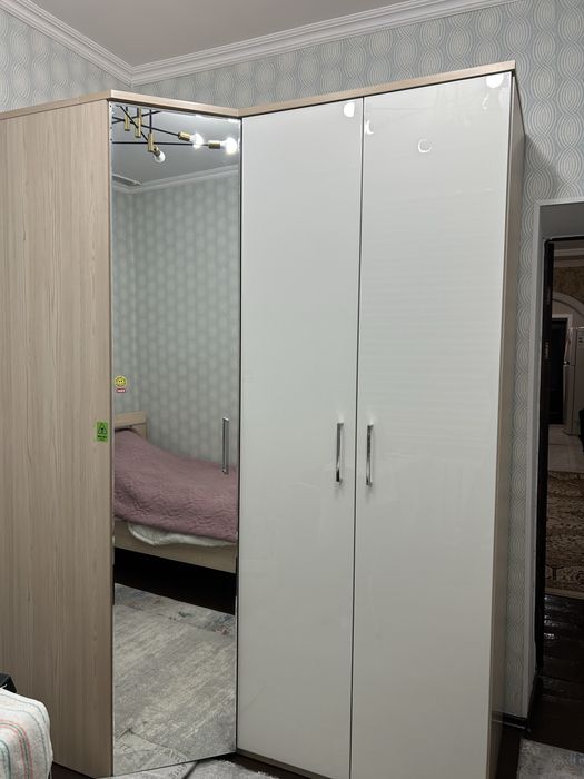 Шатура шкаф с кроватью с матрасом