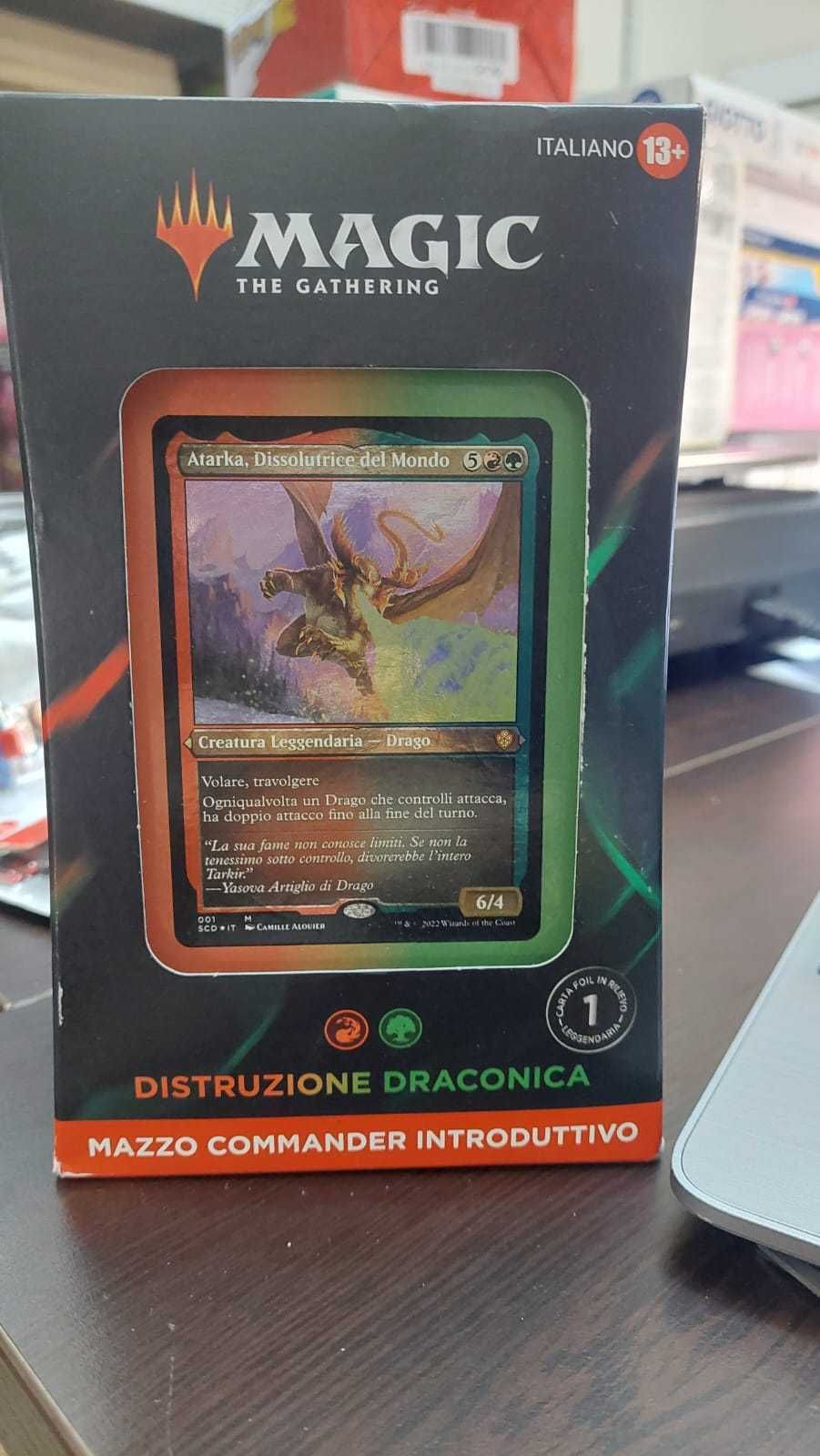 Настолна игра Magic The Gathering Distruzione Draconica, на италиански