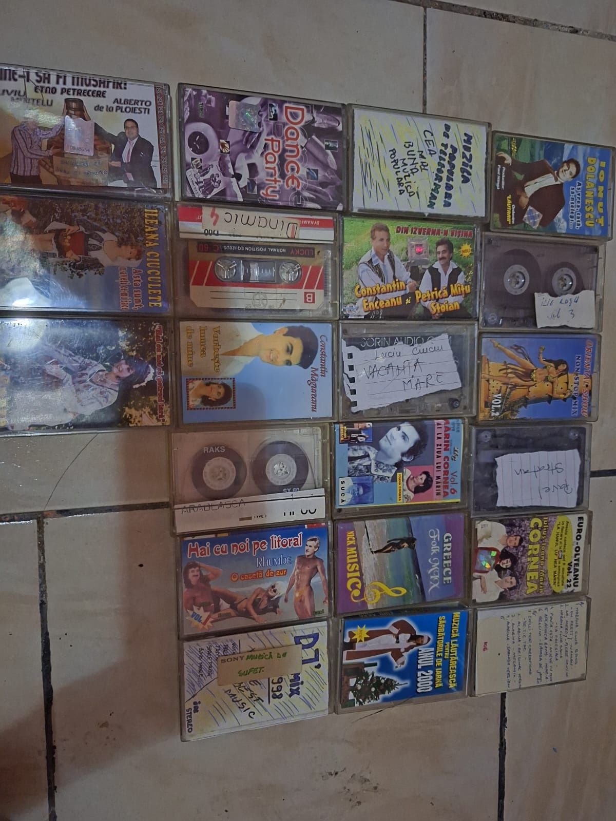 Colecție casete diverse audio