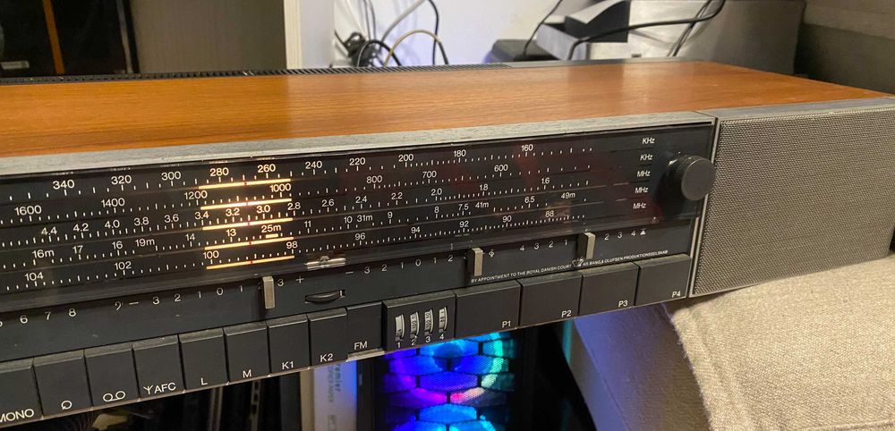 Amplituner Bang Olufsen Beomaster 1400K din 1968 vintage - RAR