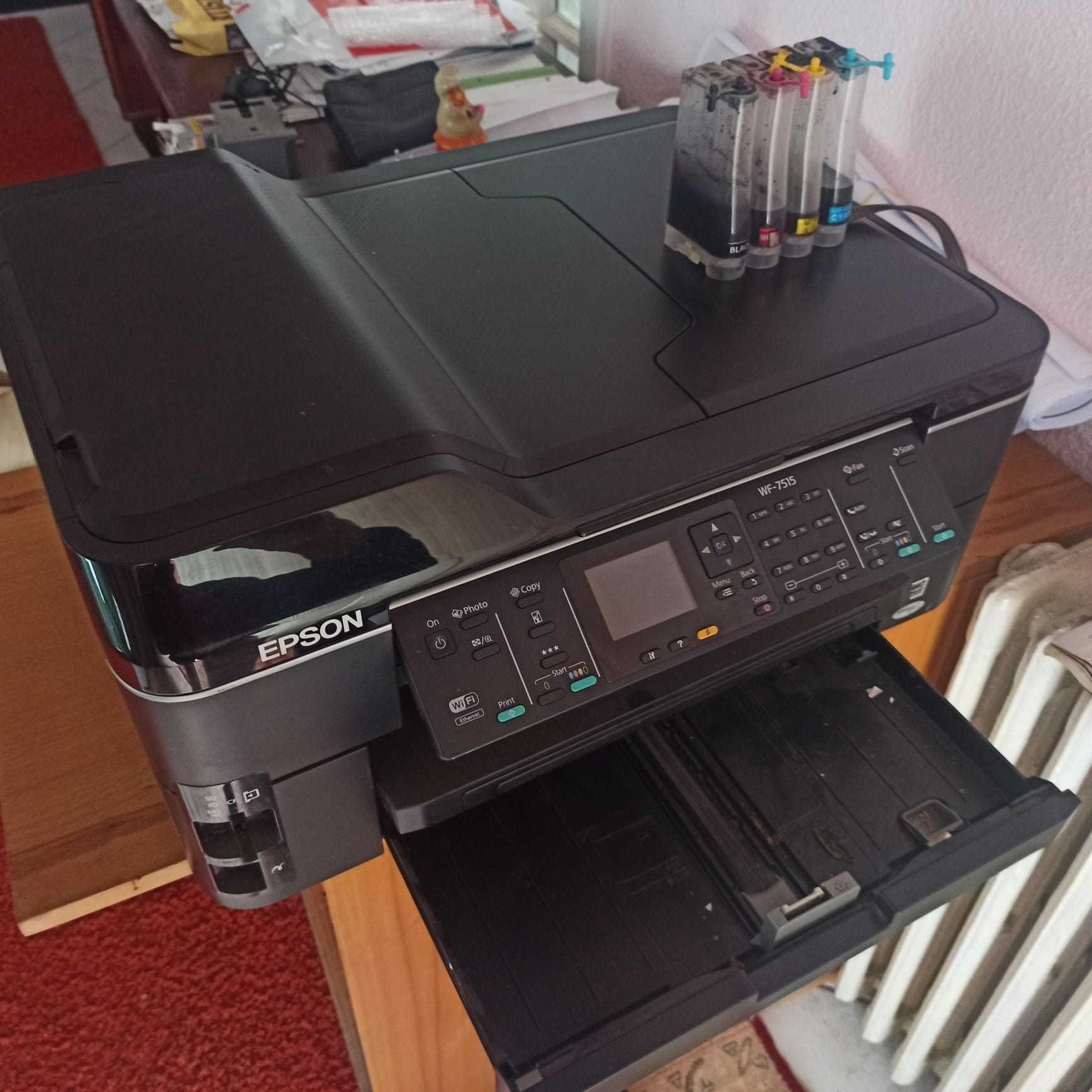 Epson WF 7515 functional sau schimb cu huawei trifazic + diferenta