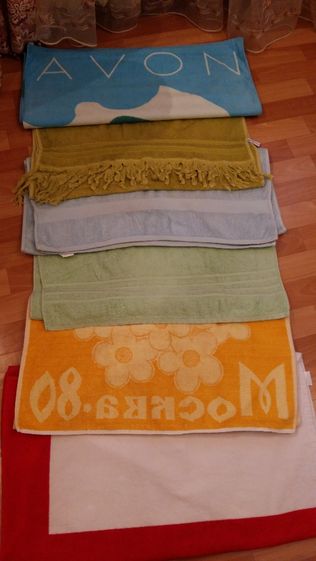 Банное полотенце 100% х/б
