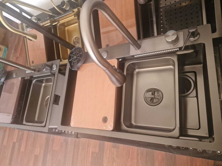 REDUCERE Chiuveta bucatarie multifunctionala 75x45 Transport gratuit