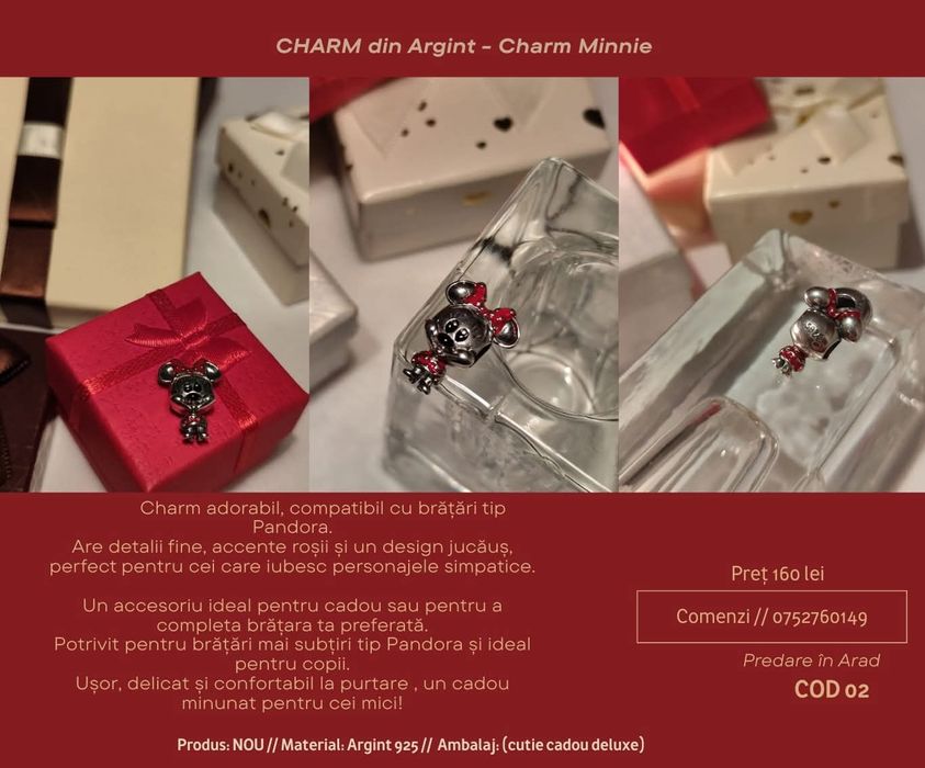 Charmuri din Argint de vânzare