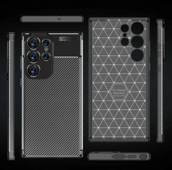 Husa Samsung S24 Ultra / S25 Ultra / Model Carbon