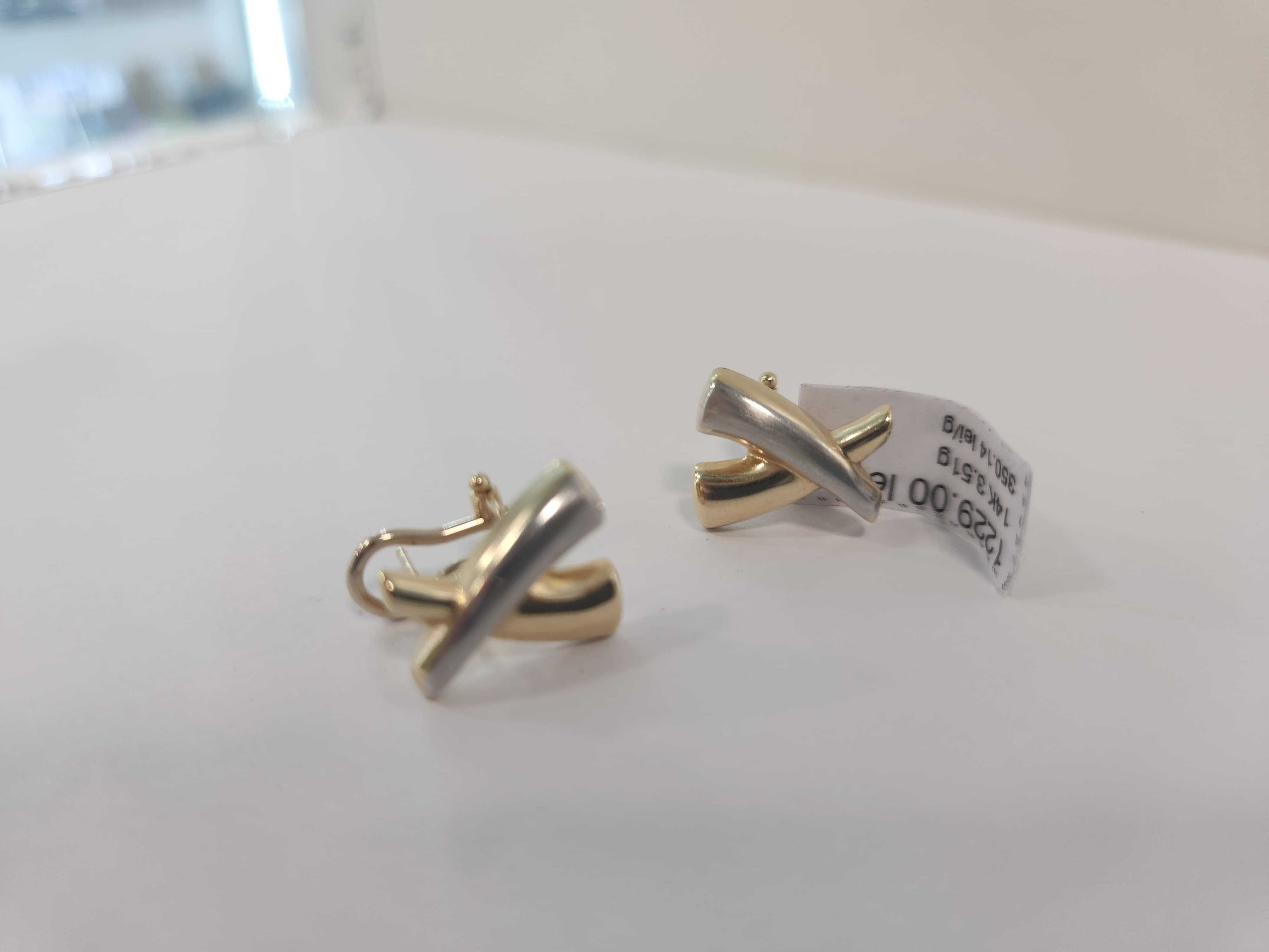 Cercei aur, 14k, 3.51g (b55573.1/ Ag2 Tudor1)