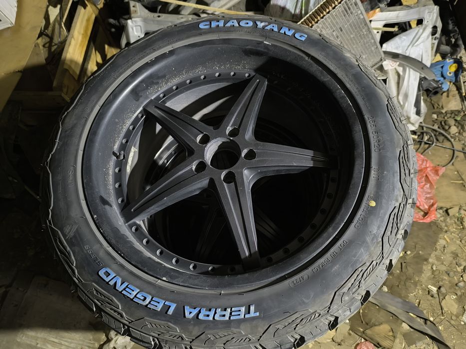 Диски R20 + новая резина AT/MT