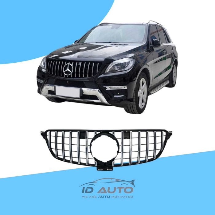 Хромирана решетка за Mercedes ML W166 (2012–2015), мерцедес