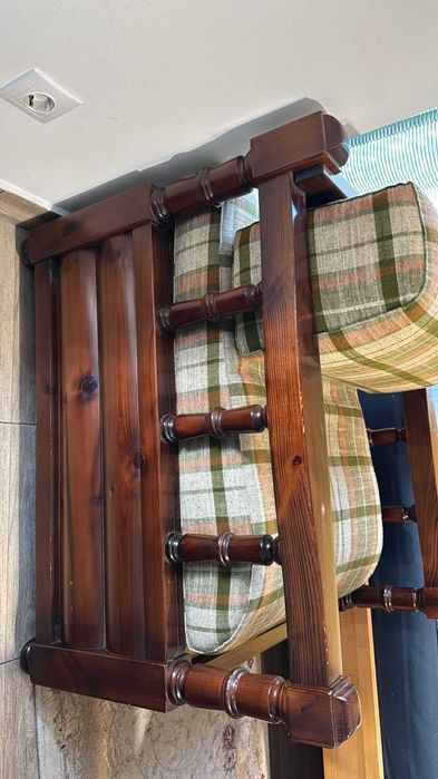 Vand 2 fotolii lemn masiv