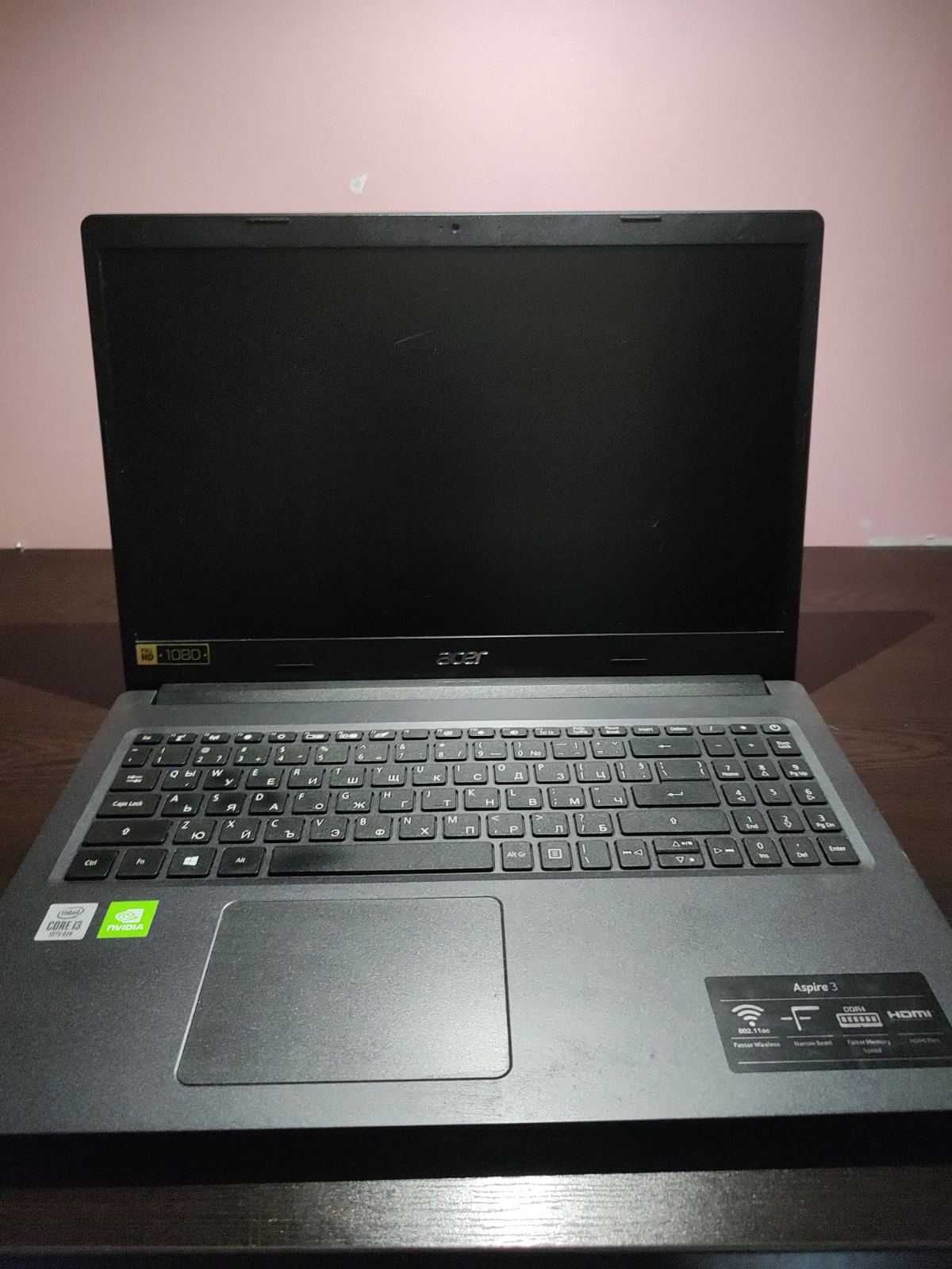 Лаптоп Acer Aspire 3 A315-57G черен + windows 11 pro