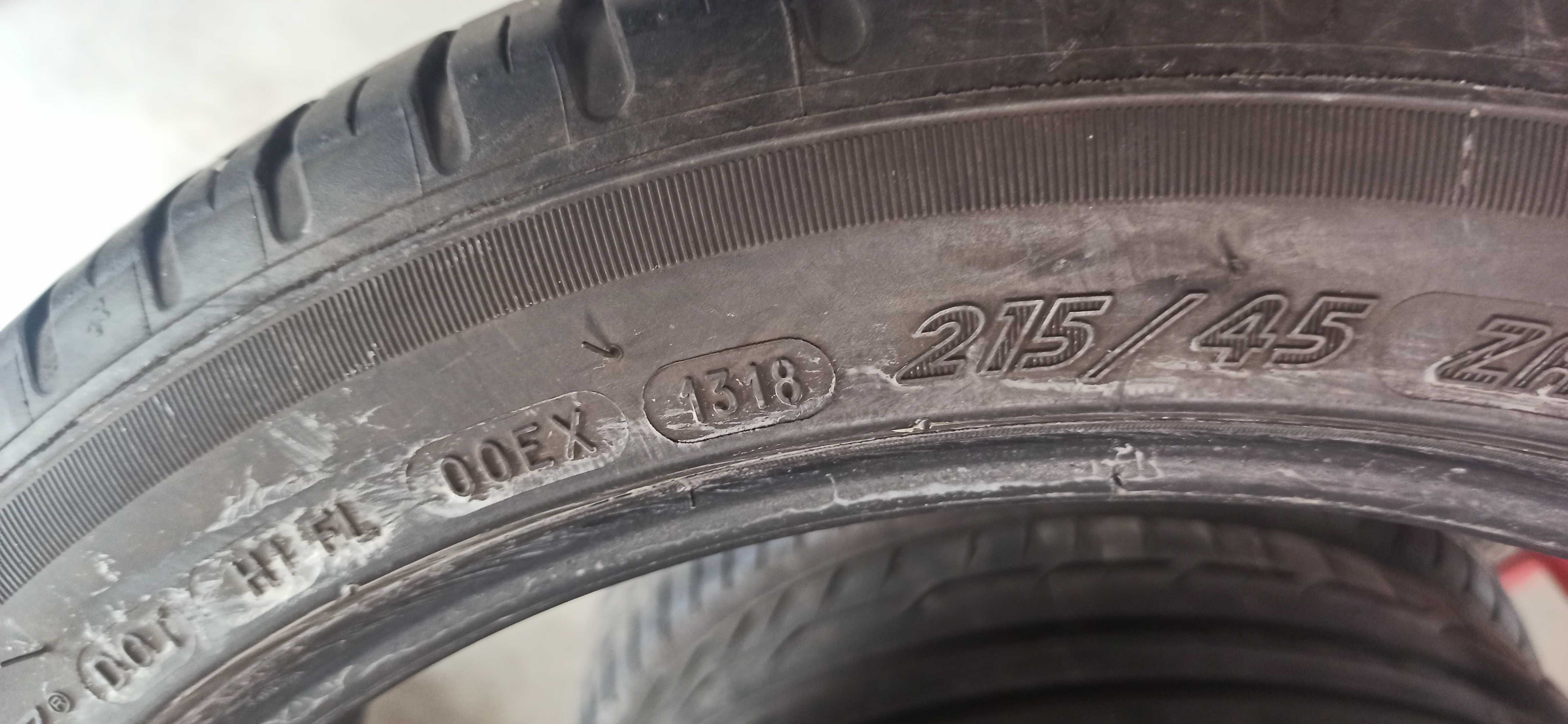 2бр.летни гуми 215/45/18 Michelin