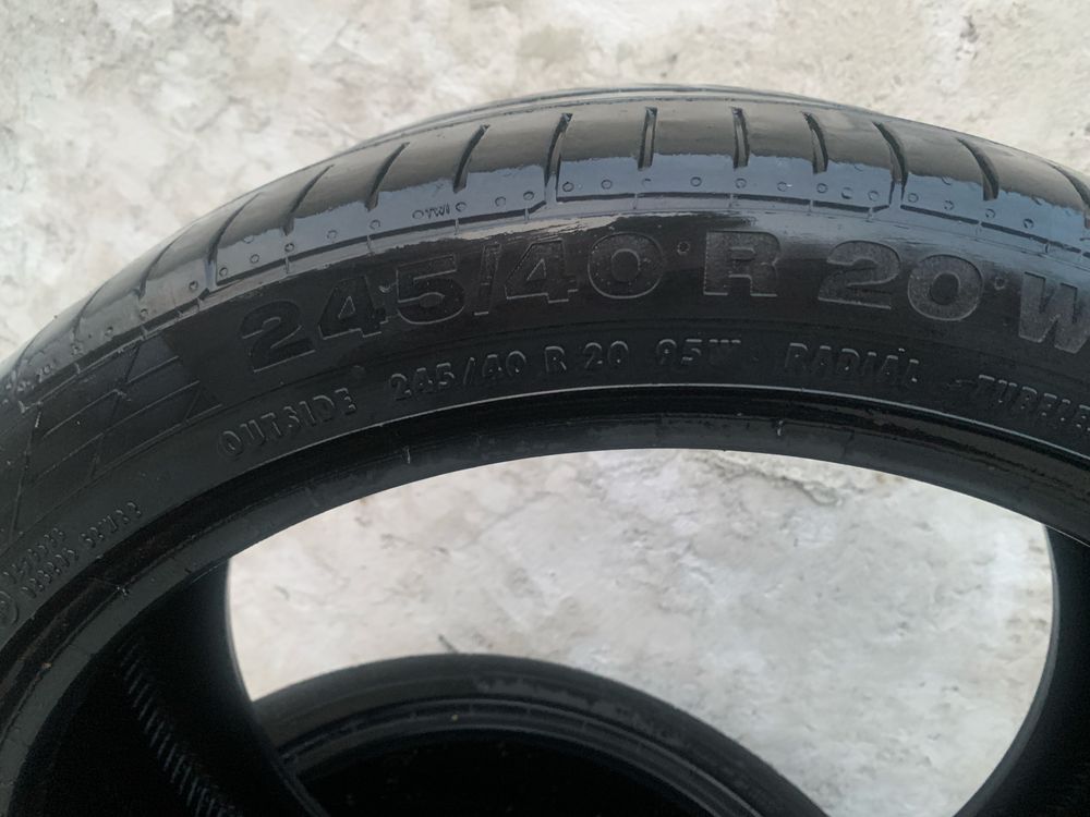 Vand anvelope continental 245/40 r20