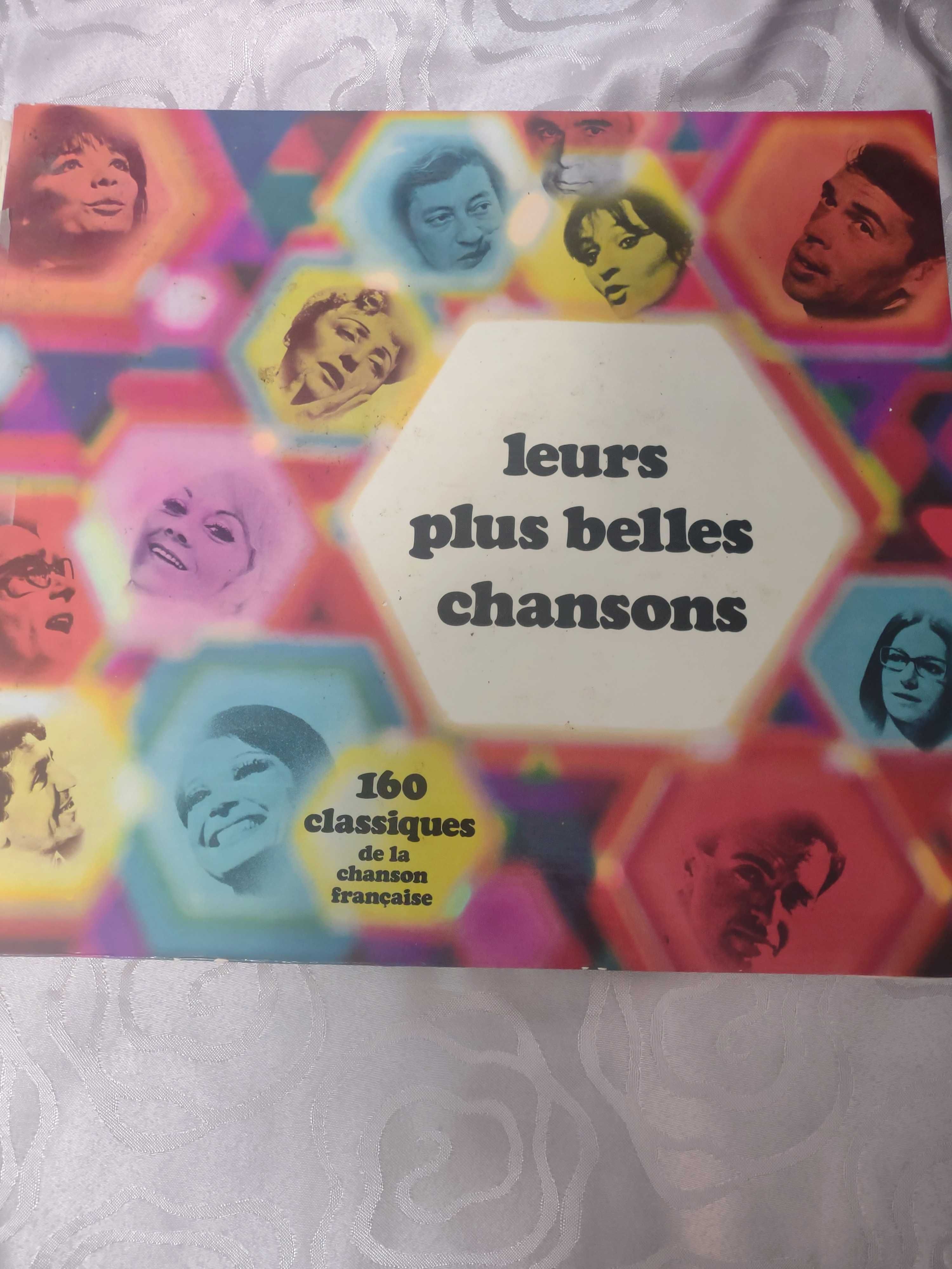 Mapă 10 viniluri Philips,Frantuzesti
