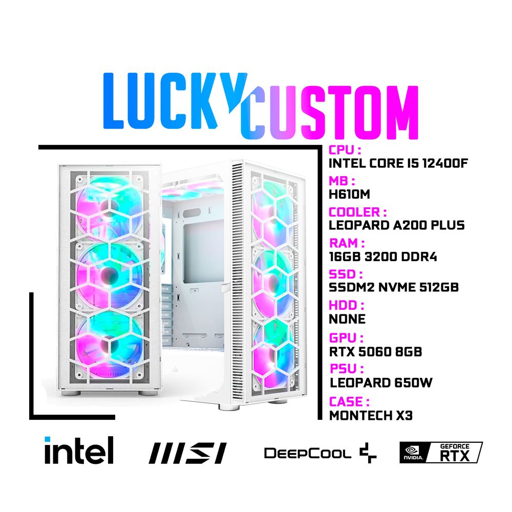 [ИМБА] H610 i5 12400F DDR5 16Gb RTX5060 8Gb
