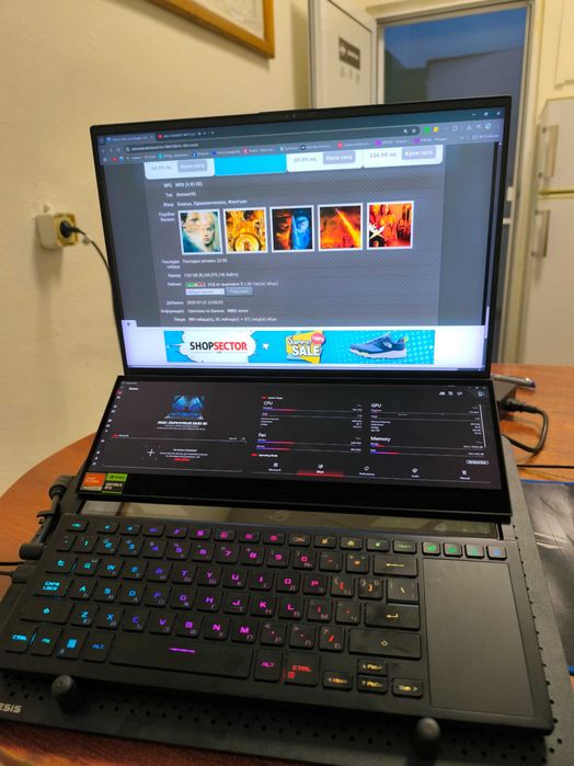 Asus rog Zephyrus Duo 16 (GX650p)