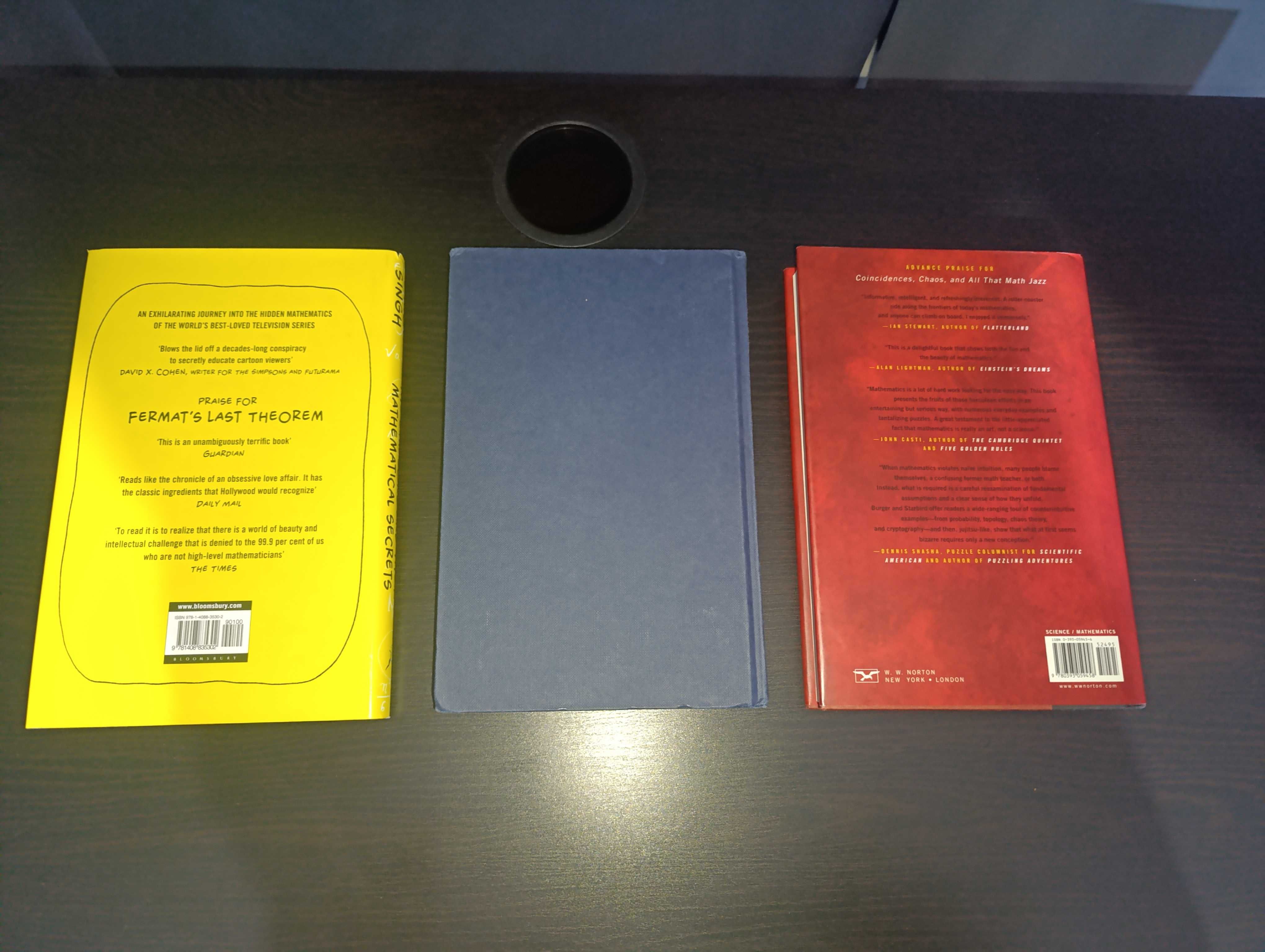 Книги по популярна математика / Popular Maths Books