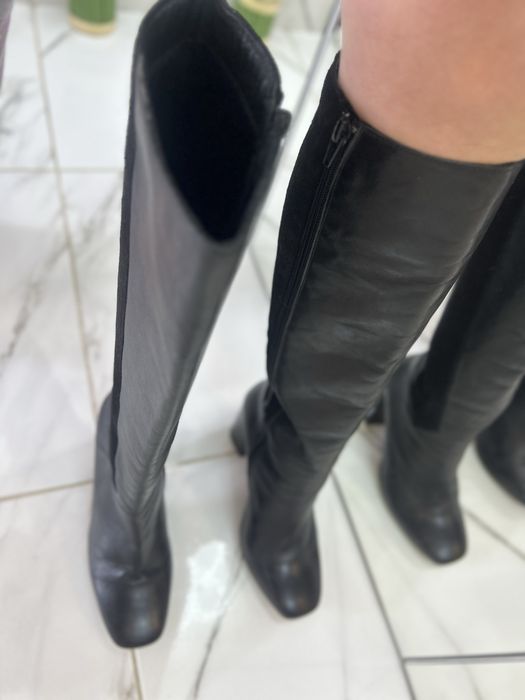 Cizme lungi, piele, 39