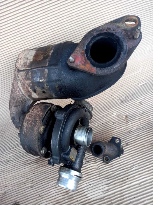 Renault Megane 2 turbina turbo cu evacuare si catalizator motor 1,5 D