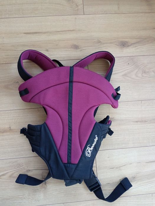 Marsupiu Bebe Si pentru Copii culoare Bordo/Folosit de câteva ori