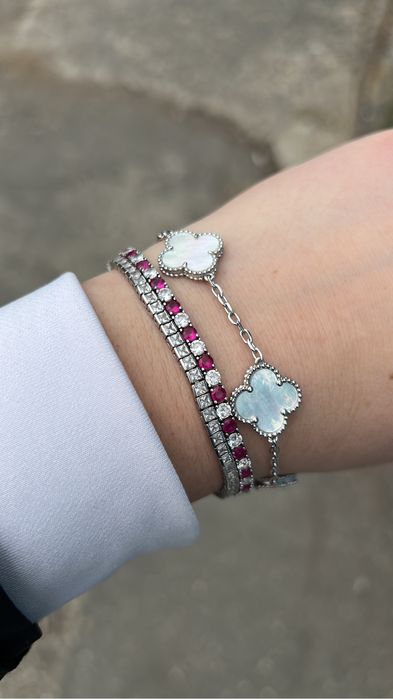 Bratari Tennis Premium din Argint 925 - Diverse Modele si Culori