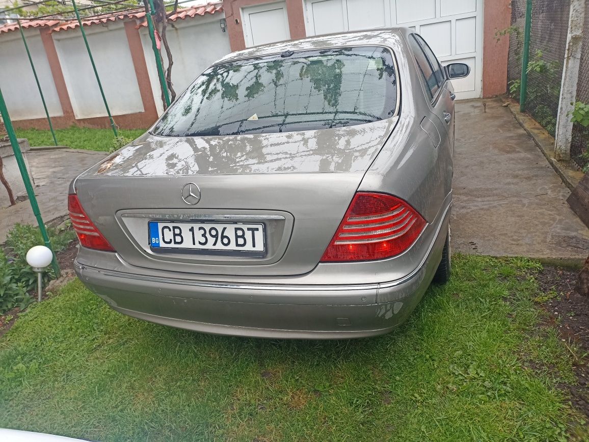 Мерцедес S320 на части
