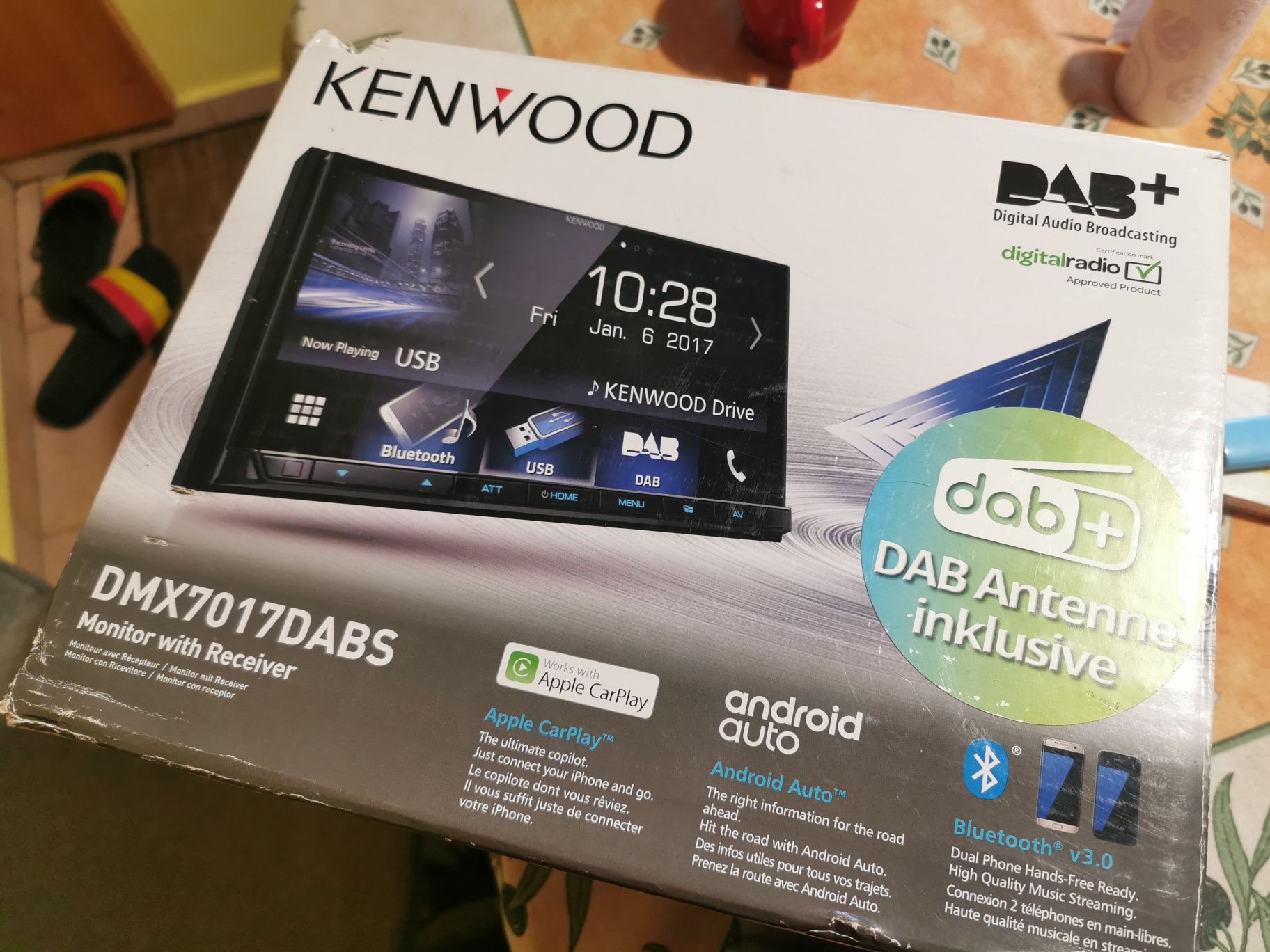Kenwood DMX 7017 DABS + DRV-N520