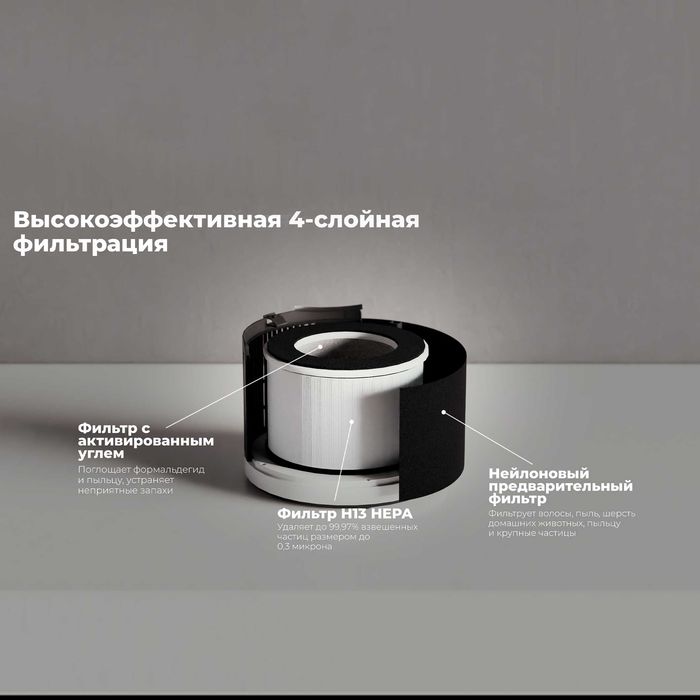 Hofmann — увлажнитель и очиститель воздуха 2 в 1. Есть доставка