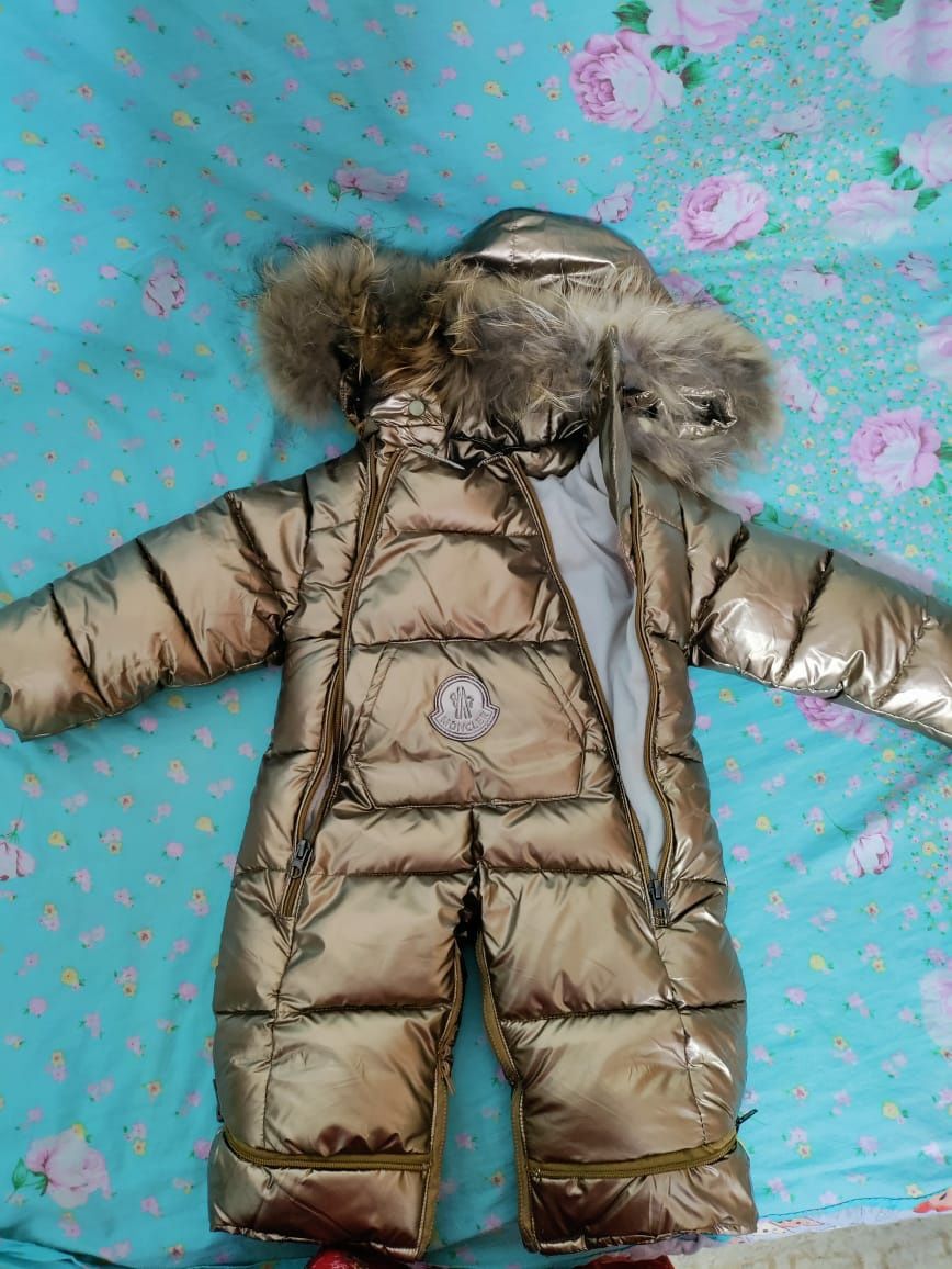 Детская куртка комбинезон для девочки