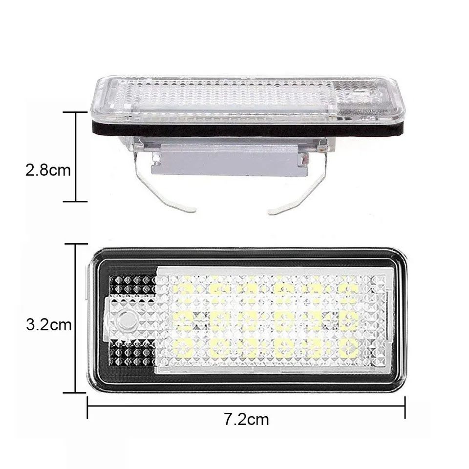 Set Lampi LED numar inmatriculare Audi A3 A4 A6 A8 Q7 RS