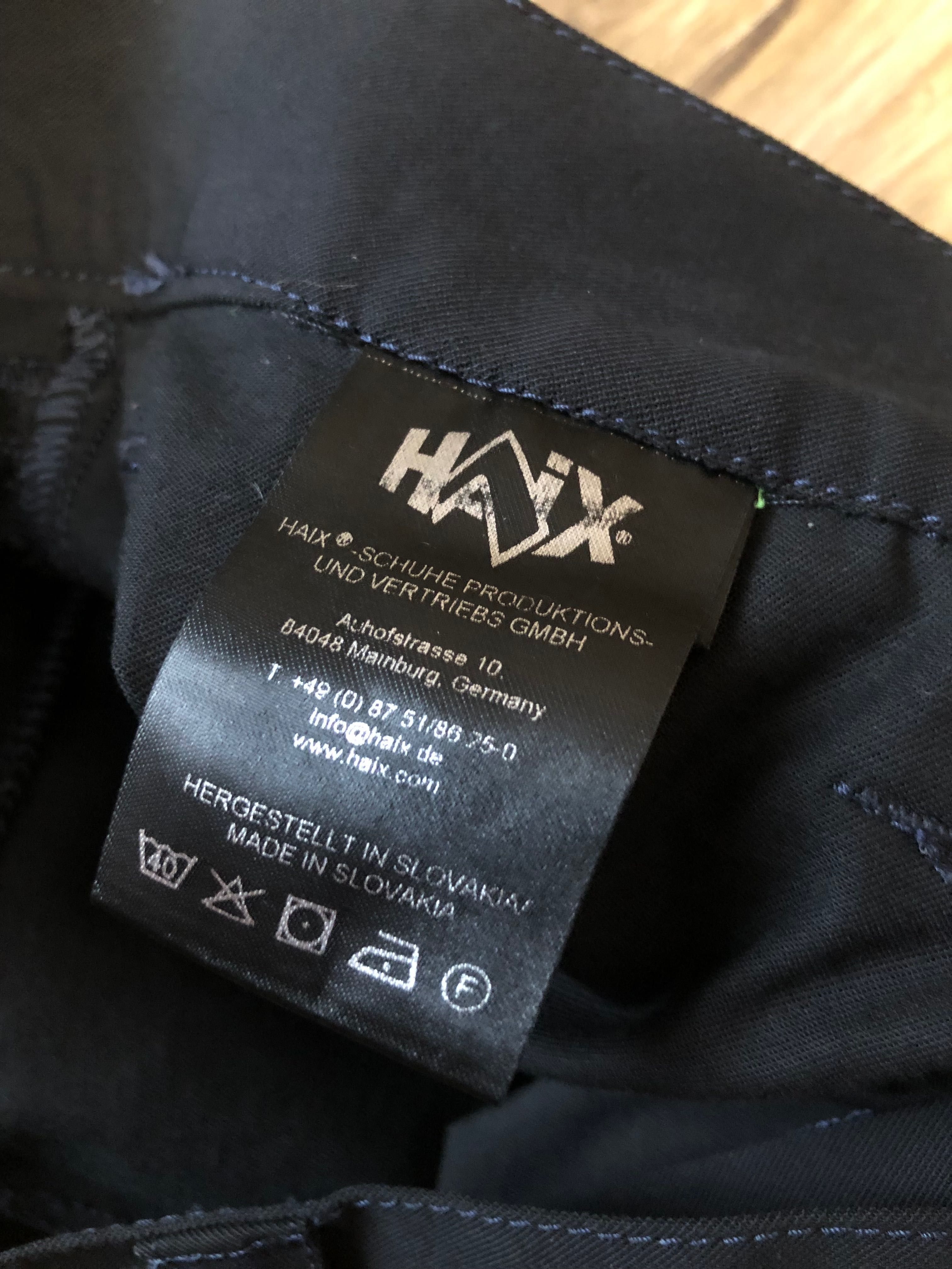 HAIX Active Pro Pants black-pantaloni de lucru, profi, barbati, 46