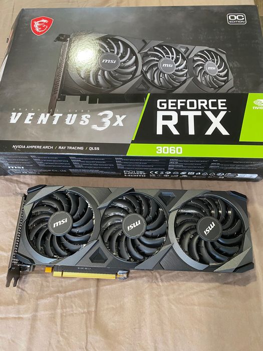 MSI GeForce RTX 3060 VENTUS 3X 12G OC