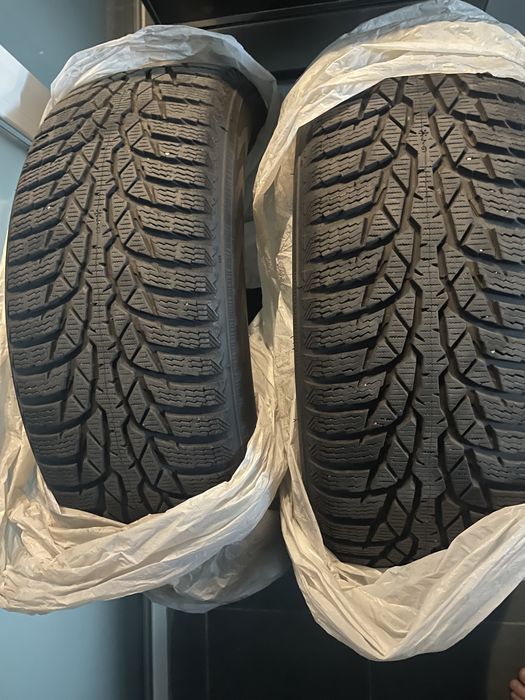 Cauciucuri de iarna 2 buc second stare buna.