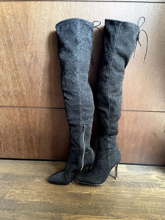 Високи ботуши над коляното H&M, номер 36