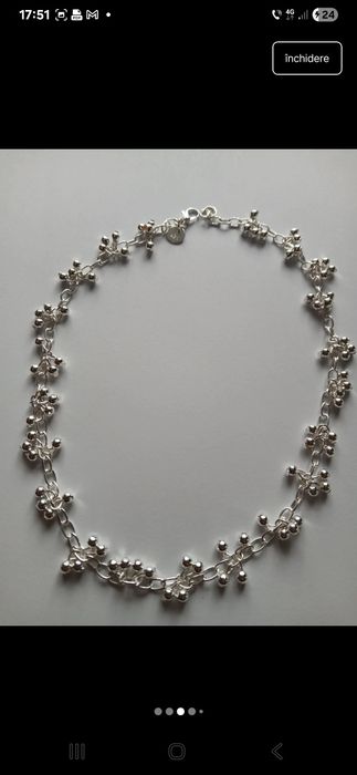 Vand colier de Damă Argint 925