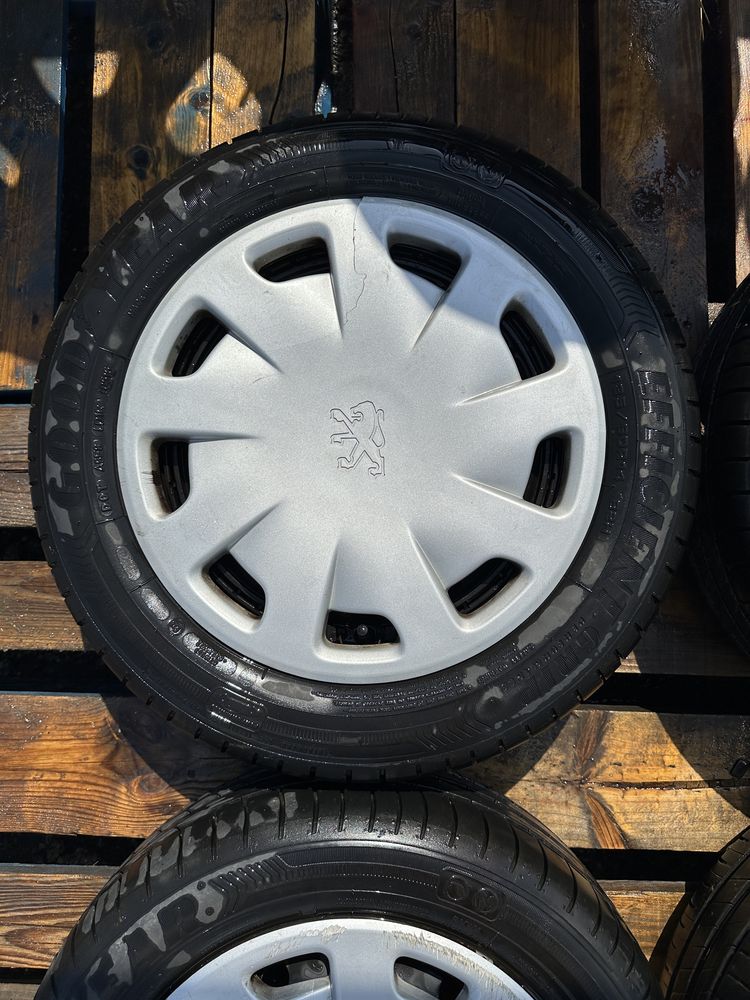 4 броя джанти Peugeot Citroen 4x108 14 цола с гуми GoodYear 185/60/14
