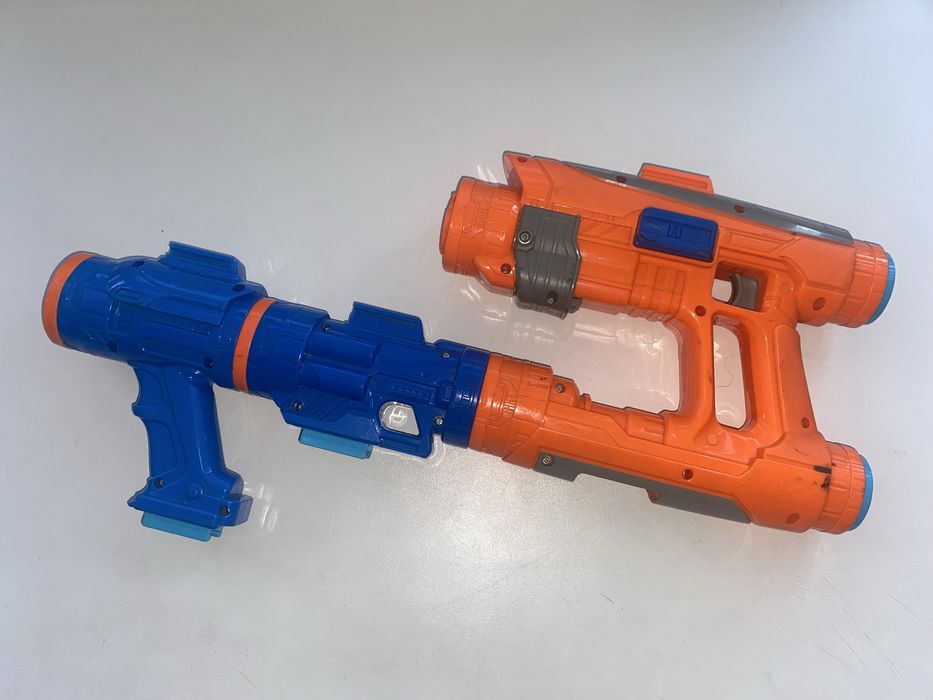 Продаю Миниган Shot Insanity Motorized Rage Fire и пистолет nerf