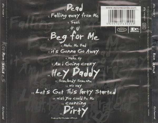 2xCD Korn - Issues 1999 Special Edition