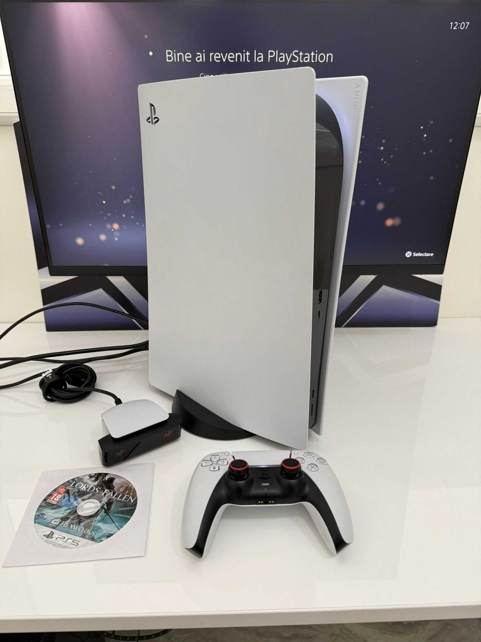 Playstation PS5 825Gb disk drive +1  Maneta+1 Joc  AGP Amanet Cod 2990